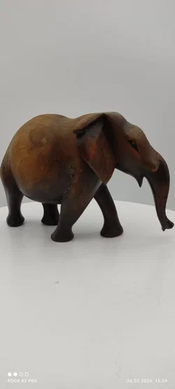 Holz-Elefantenfigur Sonstige | Handgearbeitet - Bild 5