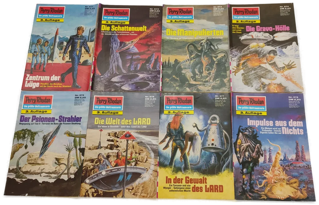 Taschenbücher Perry Rhodan 3. Auflage Konvolut 29 Stück  – Bild 3