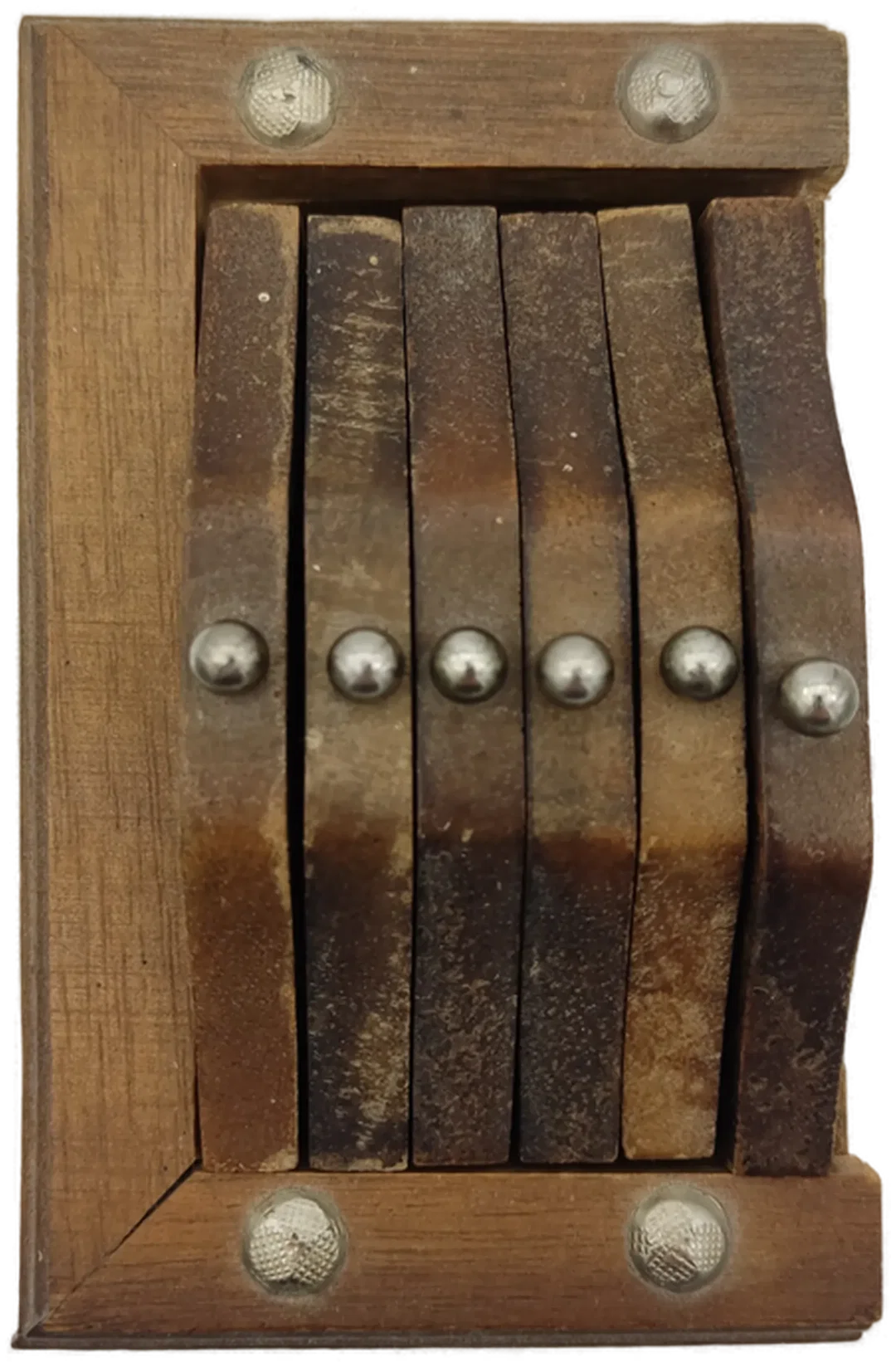 Holz-Untersetzer 6er-Set Uhr-Design | Zeitloser Charme – Bild 4