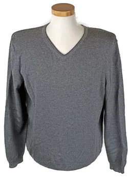 Hugo Boss Herrenpullover grau Gr. XL