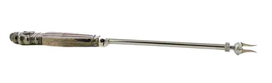 Sterling Denmark Käse‑Serviergabel 22,5 cm in Schachtel vom Juwelier Scheibl Käseschneider - Bild 1