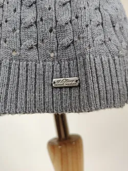 S. Oliver Damen Strickweste grau Gr. 34 - Bild 4