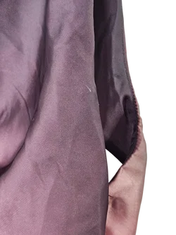 ZARA Damen Maxikleid, bordeaux/grün - XS / 34  - Bild 4