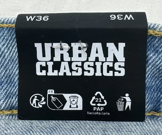 Urban Classics Denim Factory - Herren - Gr. W36  – Bild 3