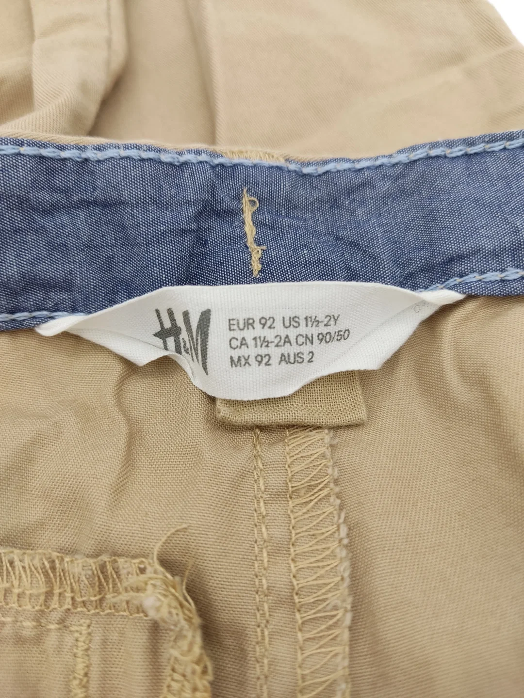 H&M Kinder Hose beige Gr.92 – Bild 4