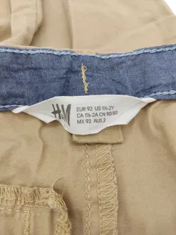 H&M Kinder Hose beige Gr.92 - Bild 4