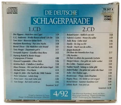 Die deutsche Schlager Parade - 2er CD Set - Bild 2