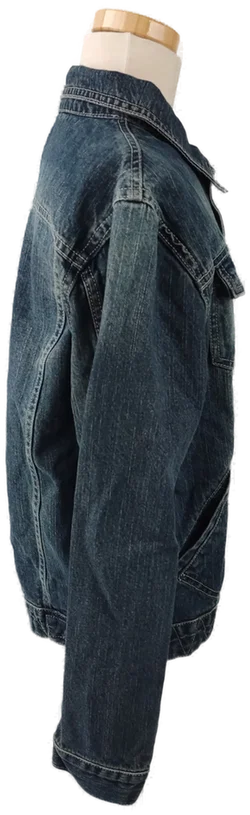 KIDZ alive Kinderjeansjacke, blau - Gr. 164 - Bild 2