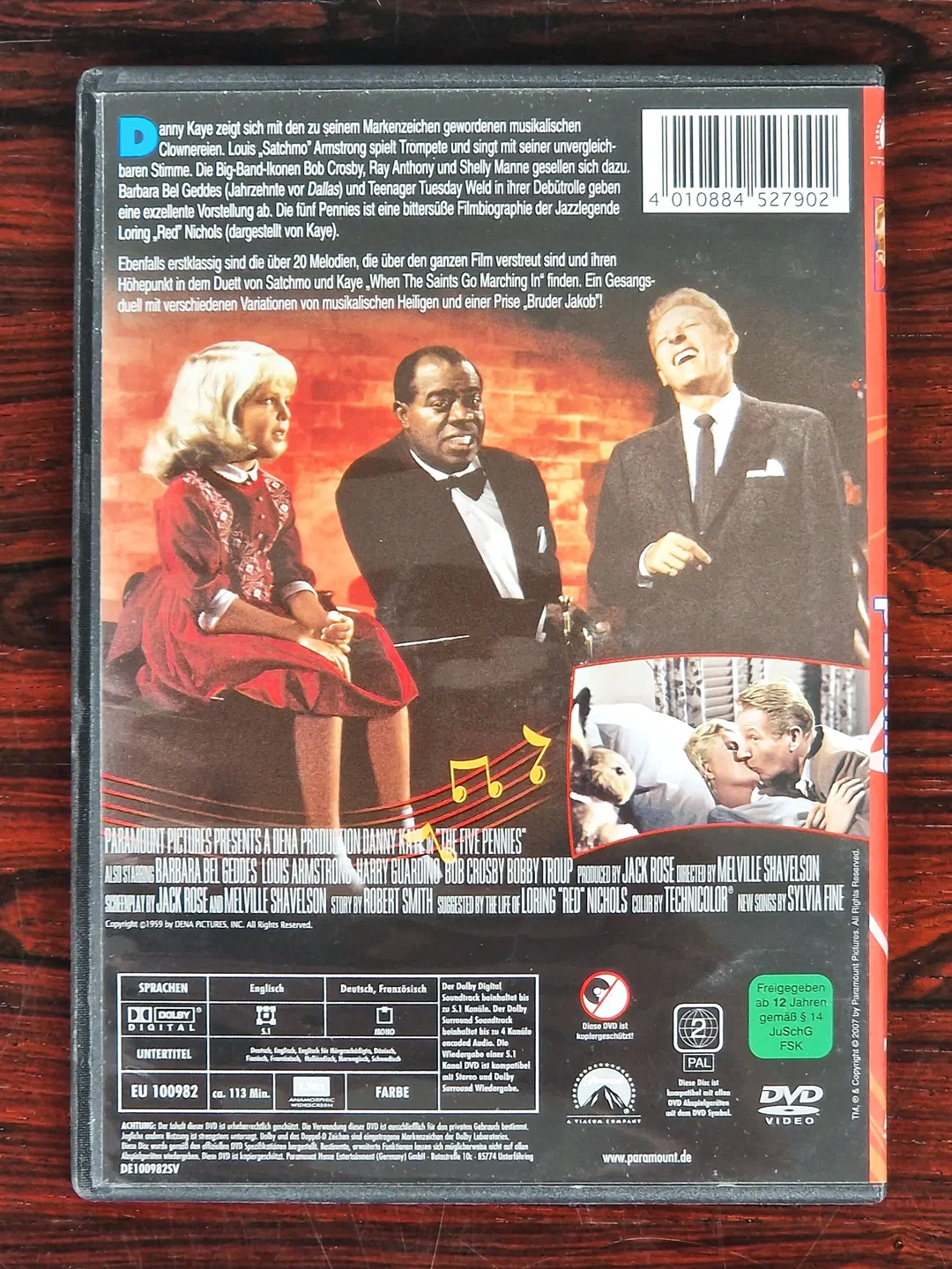 Die fünf Pennies - Danny Kaye - Film - DVD - Slimcase – Bild 2