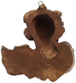 Dekorativer Engelkopf aus Holz - ca. 16x16 cm - Bild 2