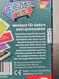 Gegenteil Spiel - Gesellschaftsspiele - Noris – Vorschau 3