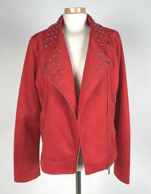 Even & Odd - Damenjacke Kunstwildleder - Gr. XL - Bild 4