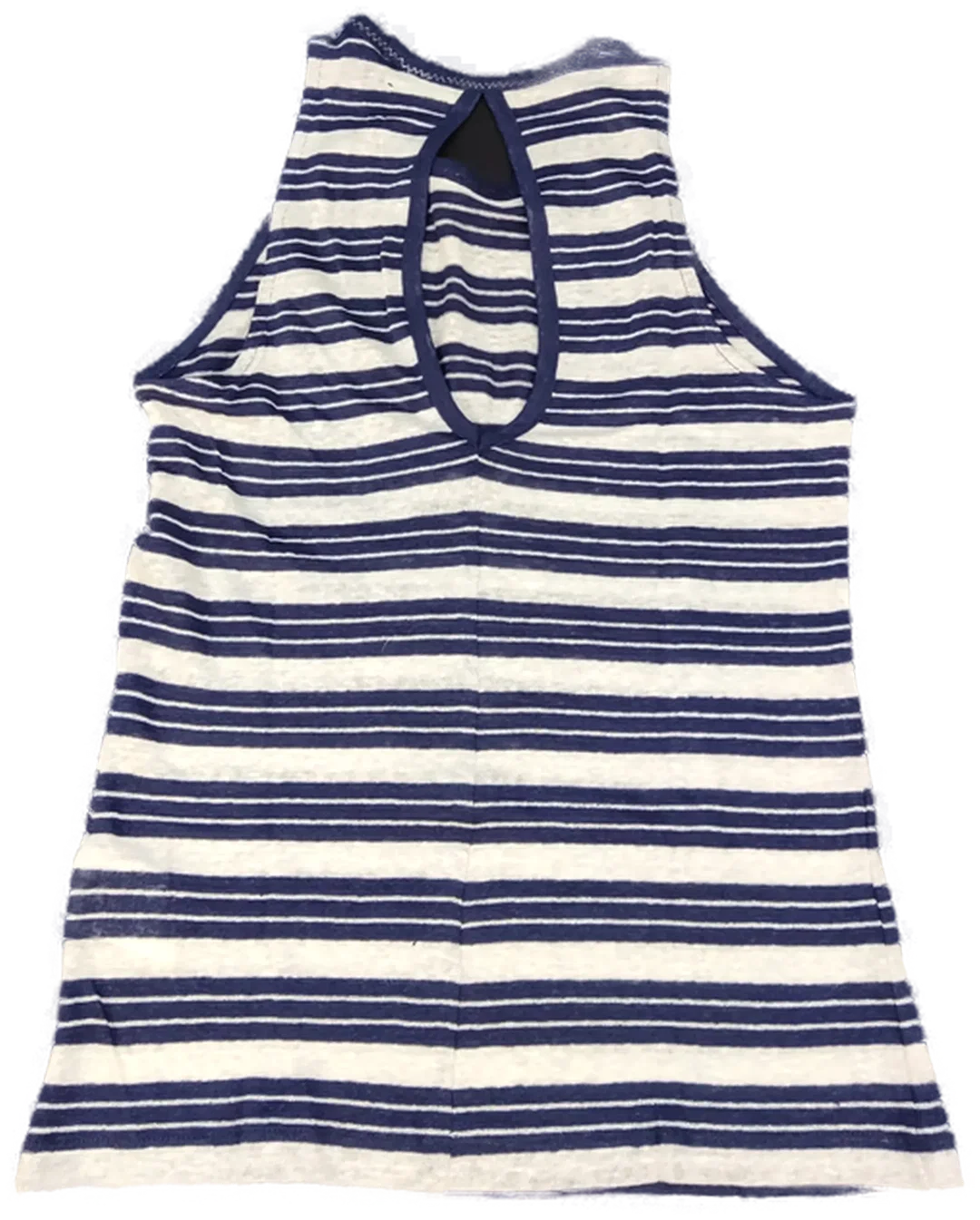 United Colors of Benetton Kindertop blau/weiß Gr. XS/ECH – Bild 2