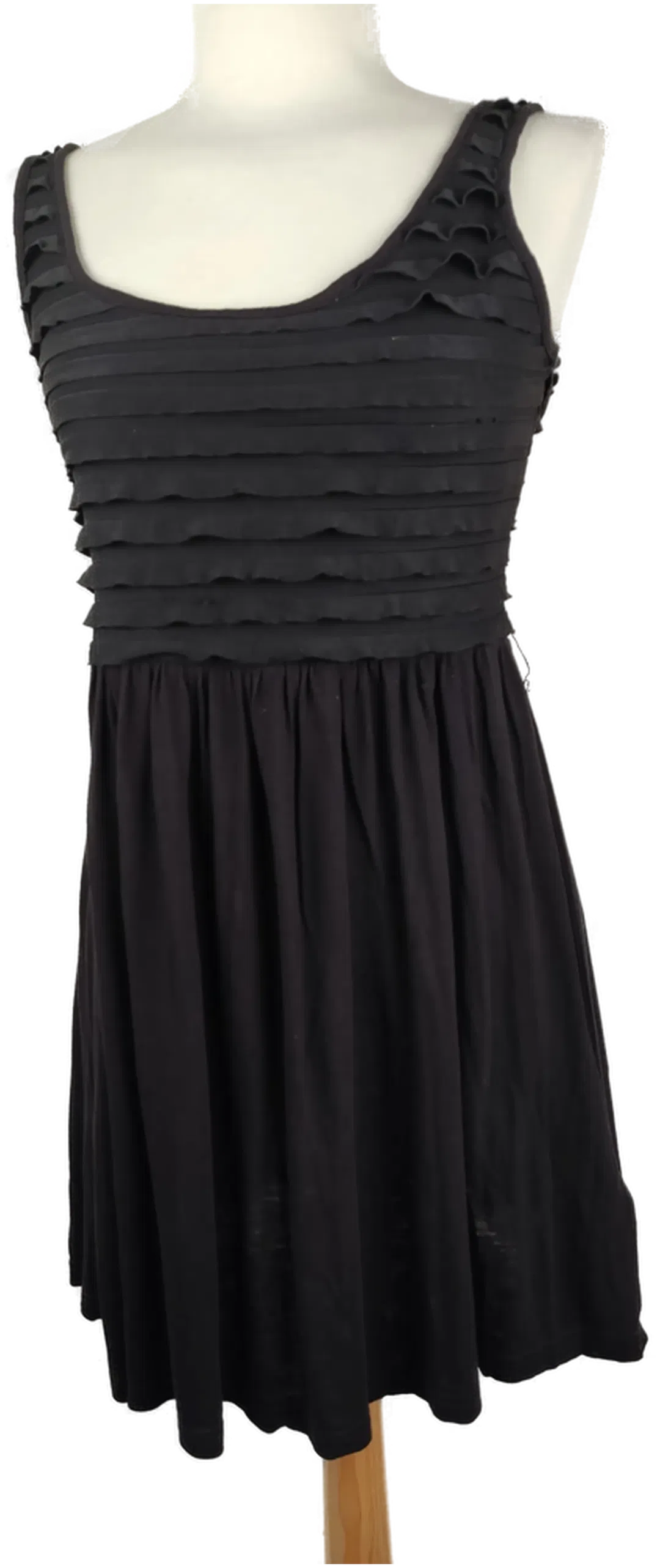 H&M Divided Damen-Minikleid schwarz - S/36 - Bild 4