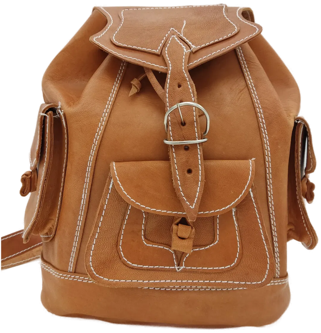 Rucksack Leder | Kompakter Alltagsheld - Bild 1