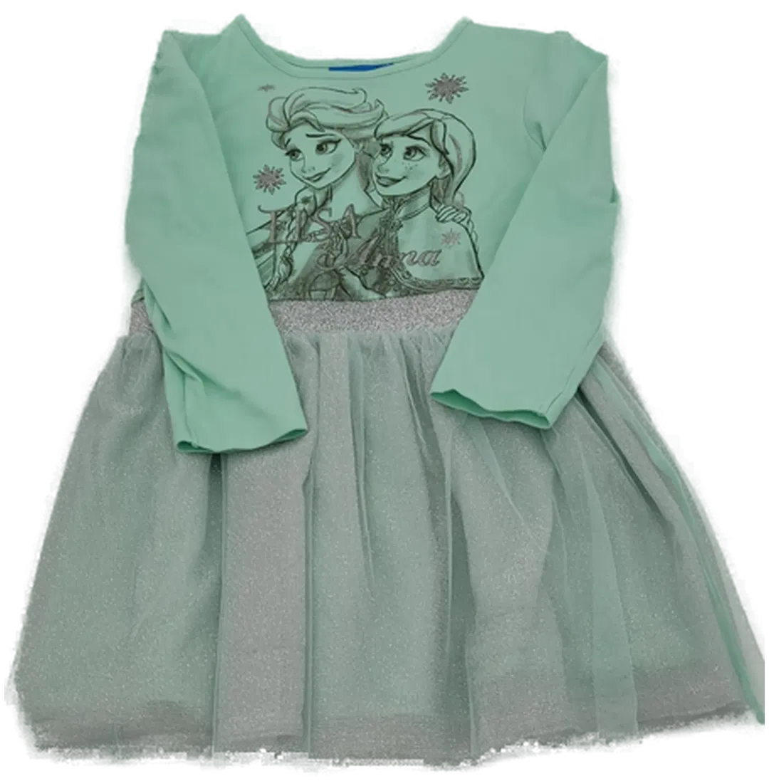 Disney Kinder Kleid langarm mint Gr. 98 - Bild 1