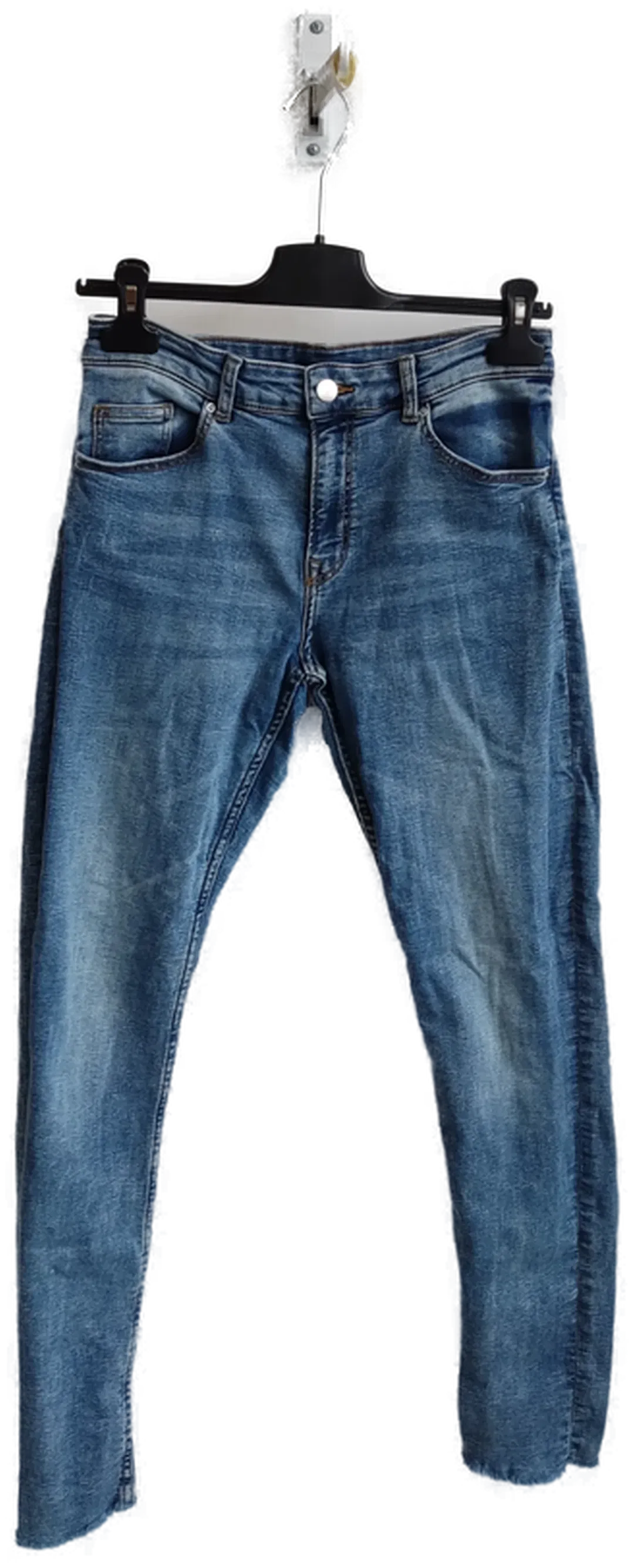H&M Damenhose, dunkelblau - Gr. 40 - Bild 1