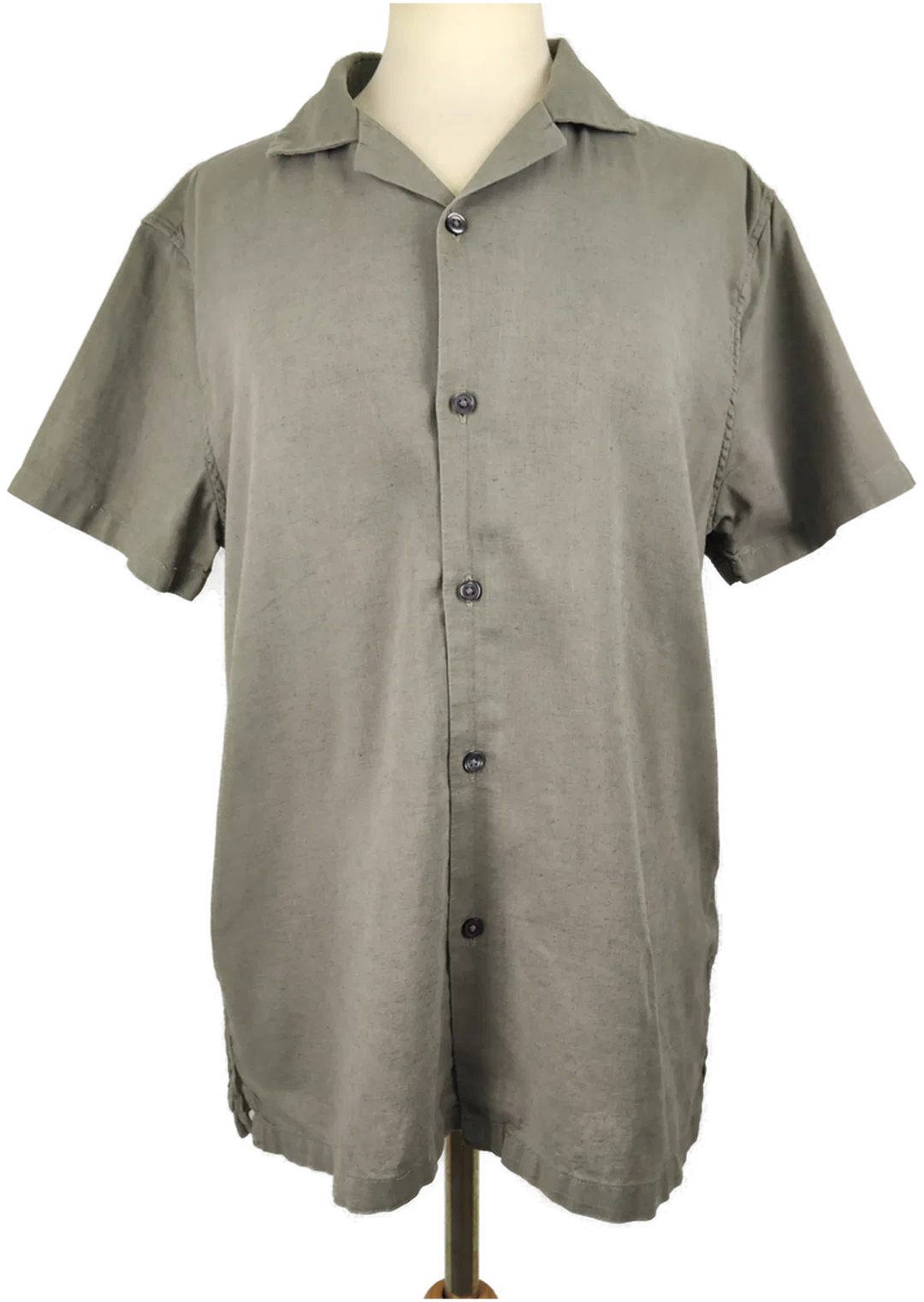 Herrenhemd Abercrombie & Fitch Leinen 42 | Sommerleicht - Bild 4