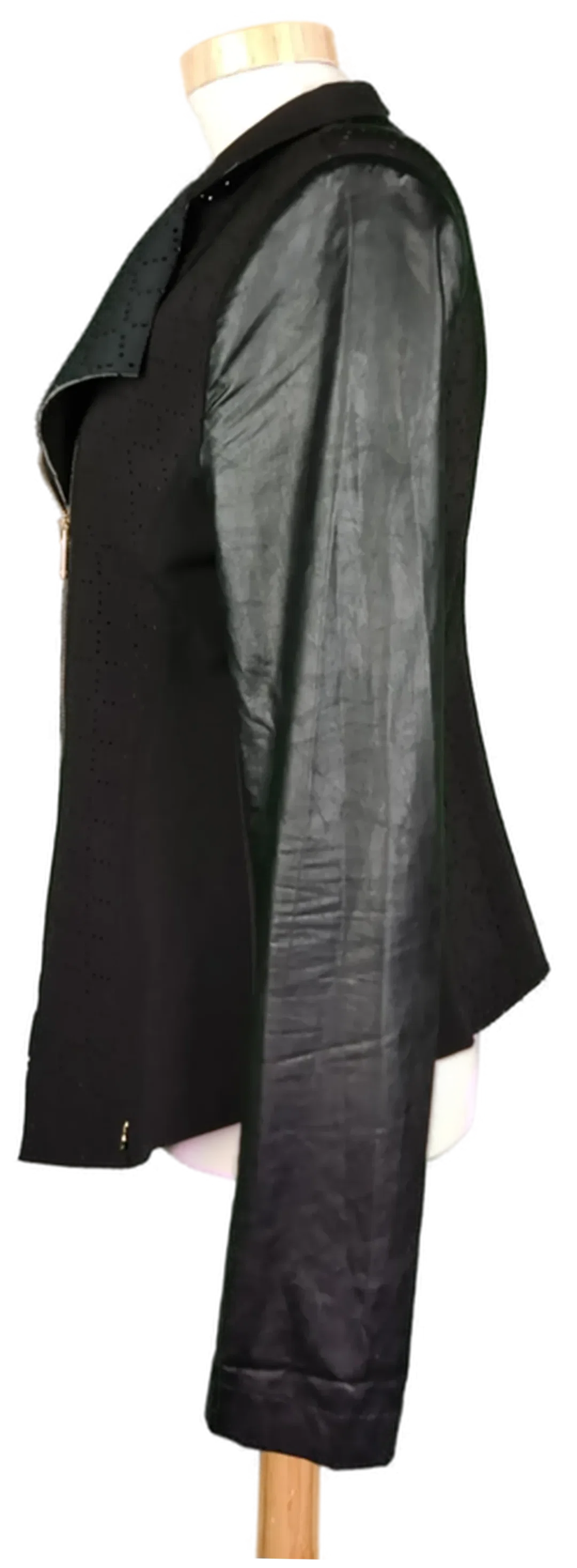 Rinascimento Damen Jacke in Lederoptik schwarz - L/40 – Bild 3