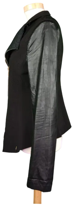 Rinascimento Damen Jacke in Lederoptik schwarz - L/40 - Bild 3