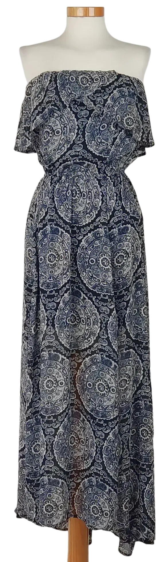 Hollister Dame Maxikleid, marine - Gr. M  - Bild 1