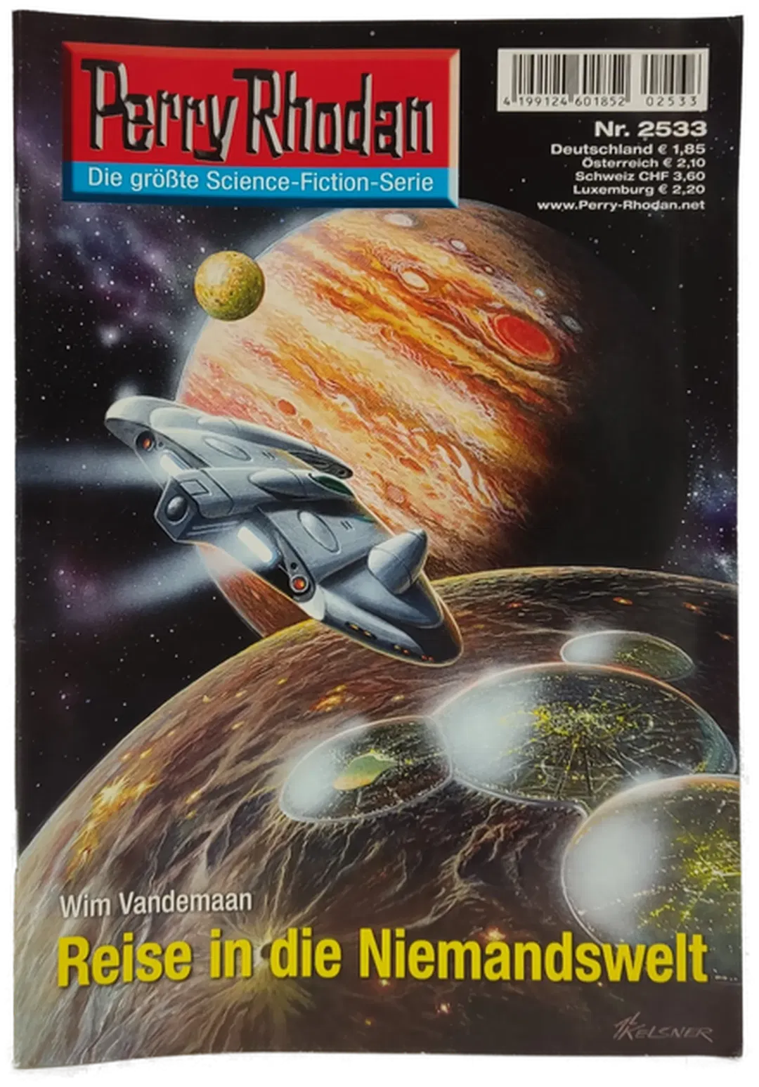 Romanheft Perry Rhodan Reise in die Niemandswelt Erstauflage Nr.2533 - Bild 2