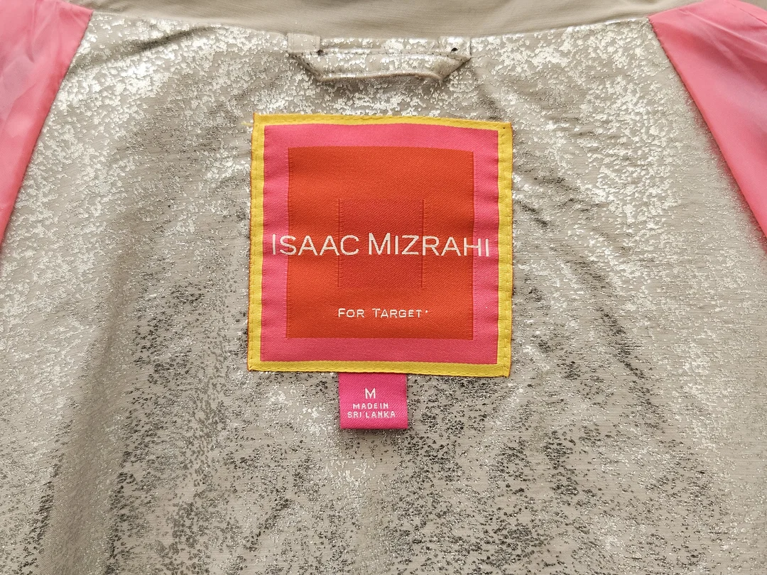 ISAAC MIZRAHI Damen Mantel, silber - Gr. M – Bild 6