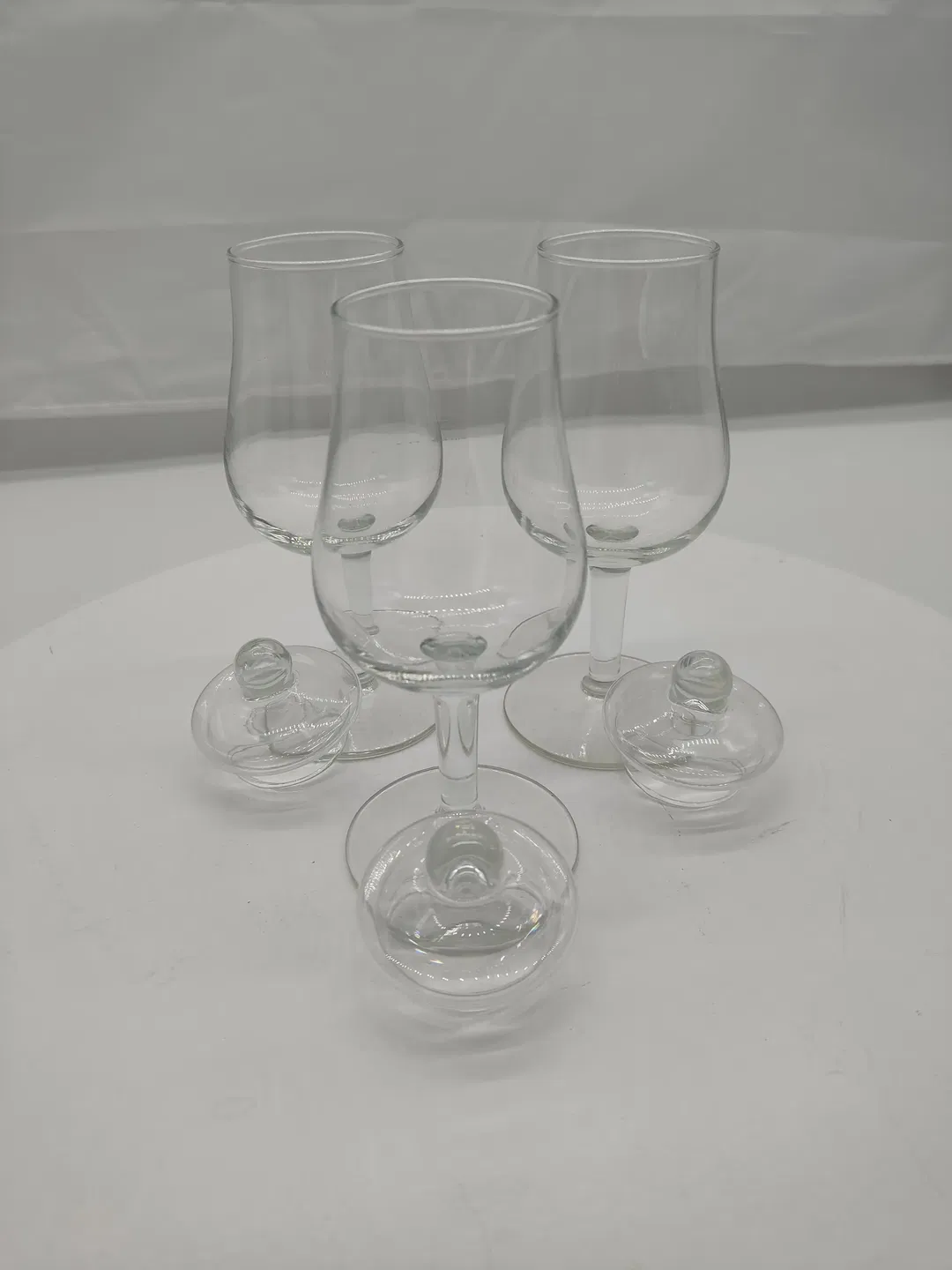 Whiskey-Tasting Gläser mit Deckel (3er Set) - Bild 1