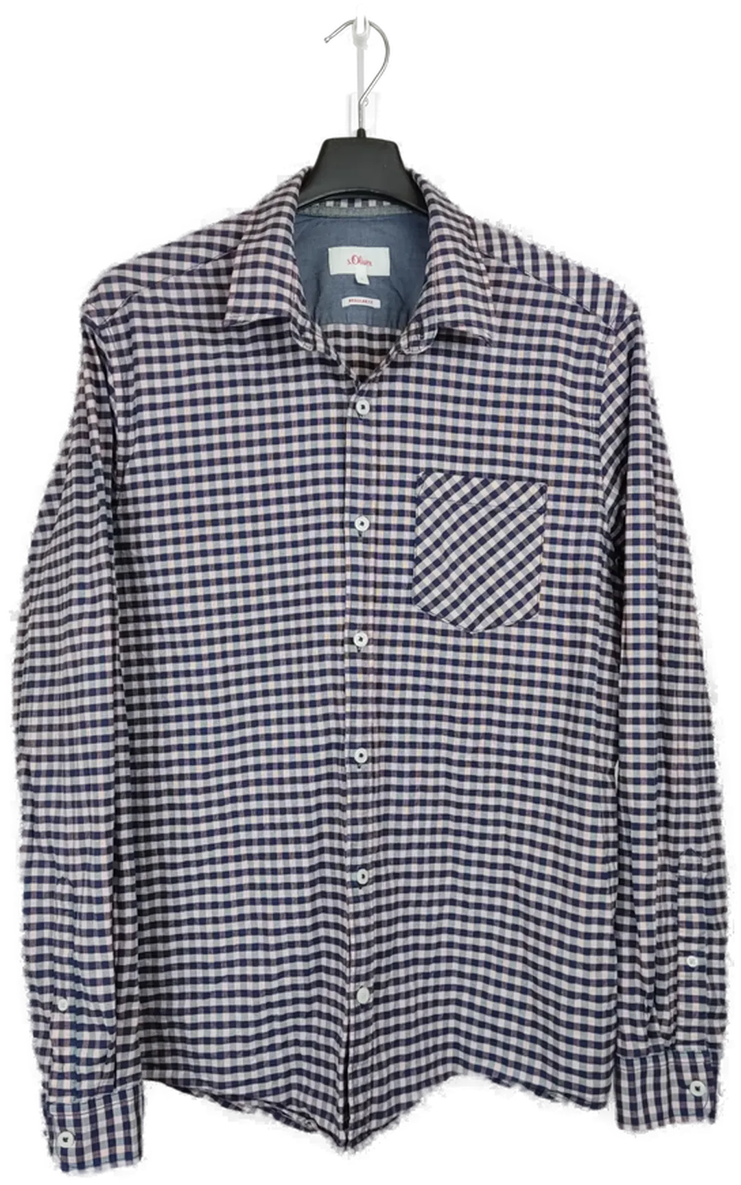 s.Oliver Herren Hemd mehrfarbig Gr.L - Bild 1