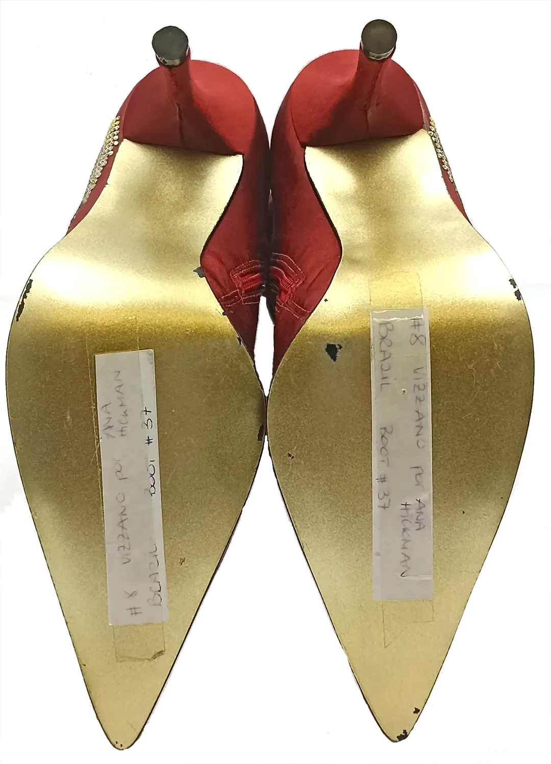 Vizzano Ana Hickmann Damenstiefel rot Gr. 37 – Bild 6
