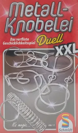 Metall-Knobelei Duell XXL - Gesellschaftsspiel - Schmidt  - Bild 1