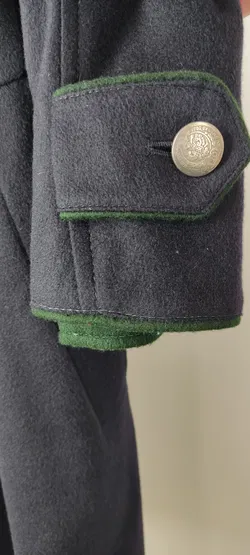 Schneiders Salzburg  Kaschmir Damenmantel, Schwarz Größe 42 – Neuwertig - Bild 9