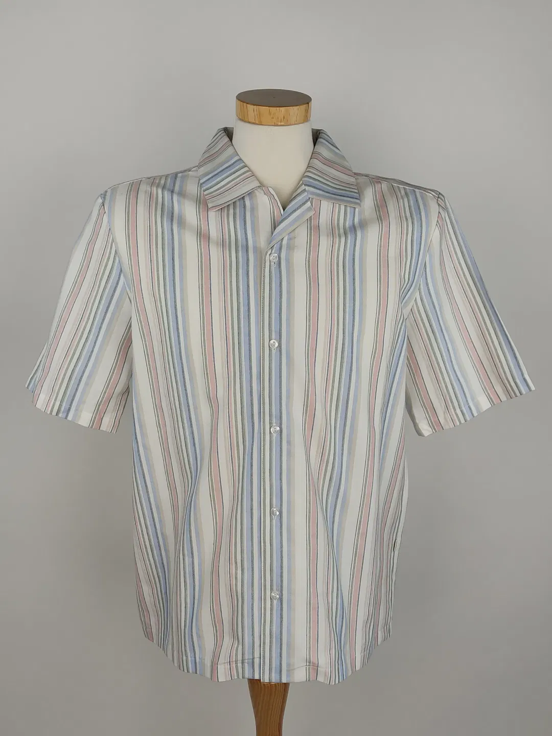 Givn Herren Kurzarmhemd gestreift - M / 48 - Bild 4