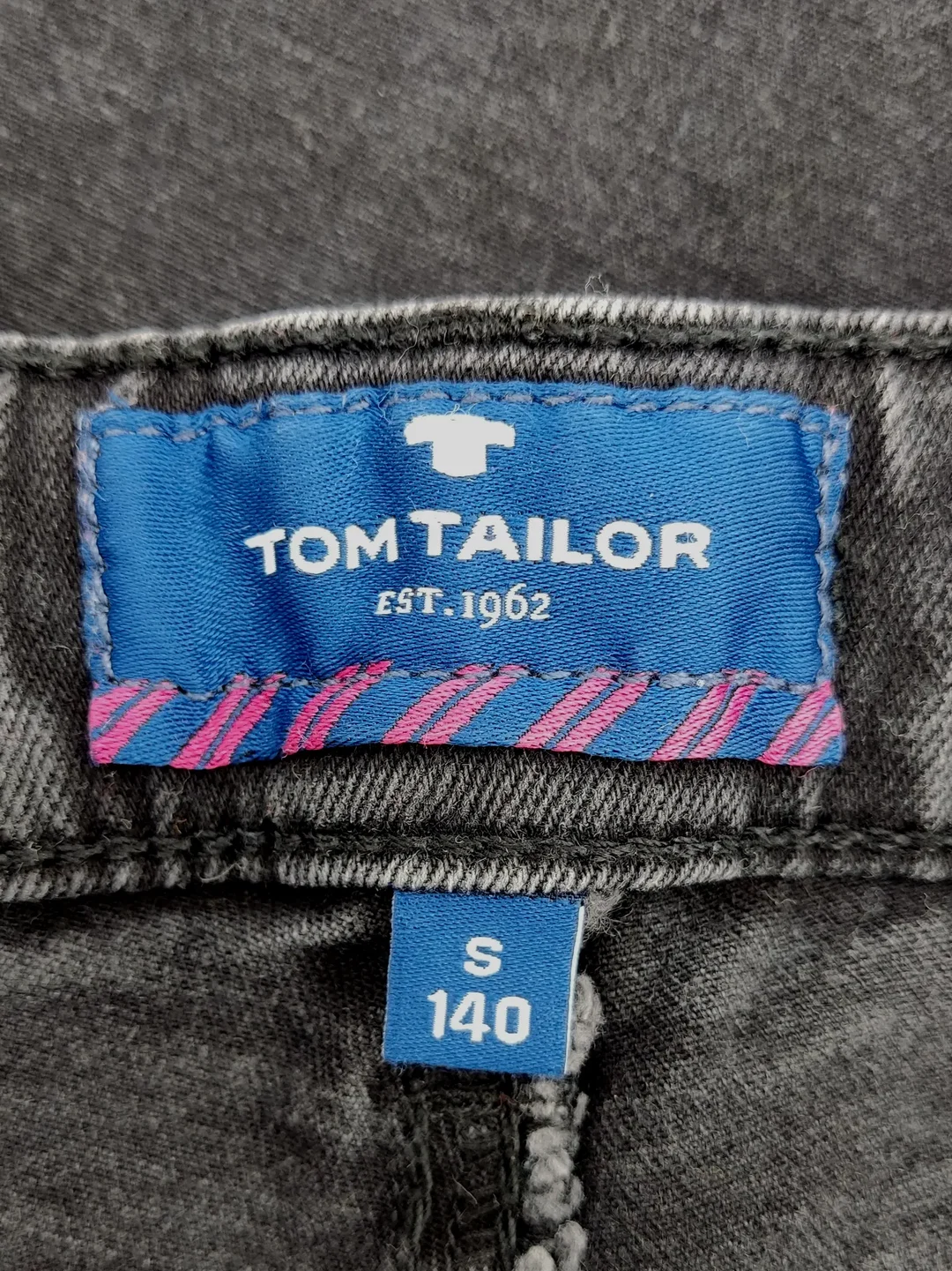 Tom Tailor Mädchen Jeans schwarz Gr.140 – Bild 4
