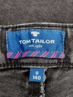 Tom Tailor Mädchen Jeans schwarz Gr.140 - Bild 4