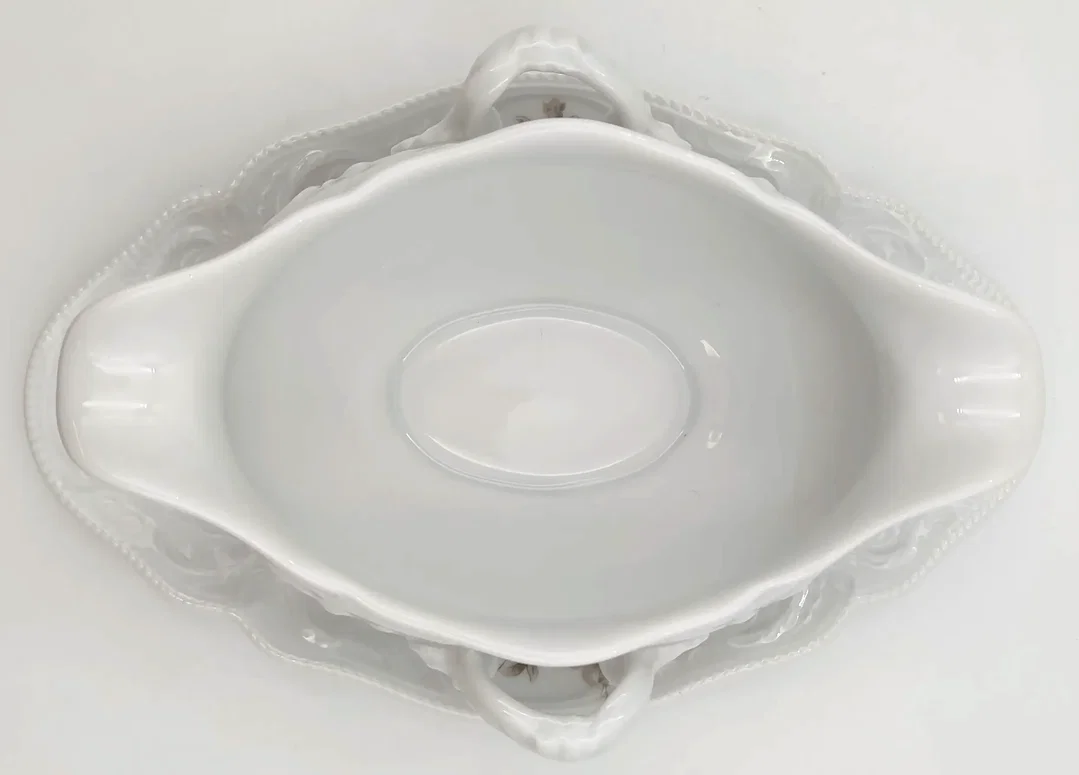 Rosenthal Classic Rose Collection Sauciere mit Unterteller einteilig – Bild 3