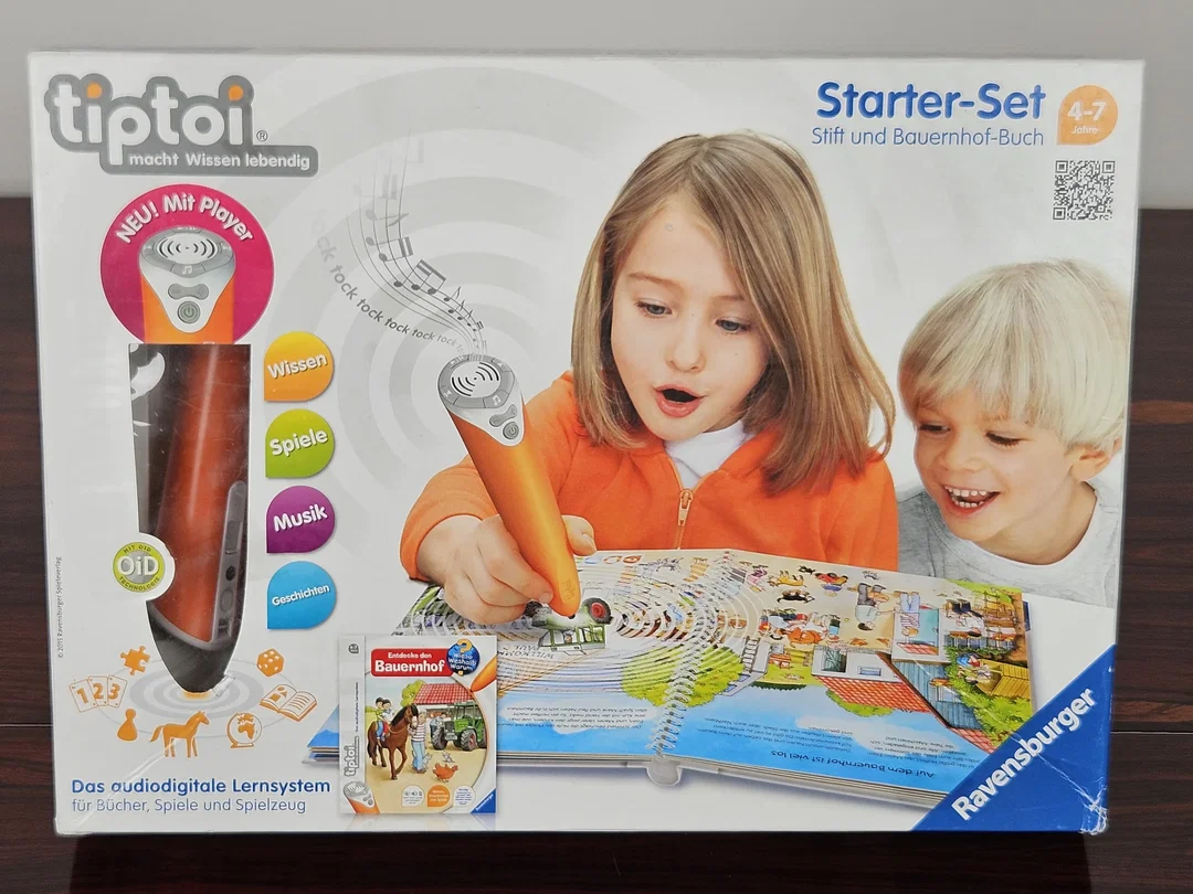 tiptoi® Starter-Set mit Stift und Bauernhof-Buch - Gesellschaftsspiel - Ravensburger - Bild 1