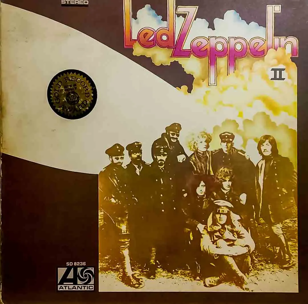 Led Zeppelin II LP Atlantic SD 8236 US Pressung AT Pitman - Bild 2