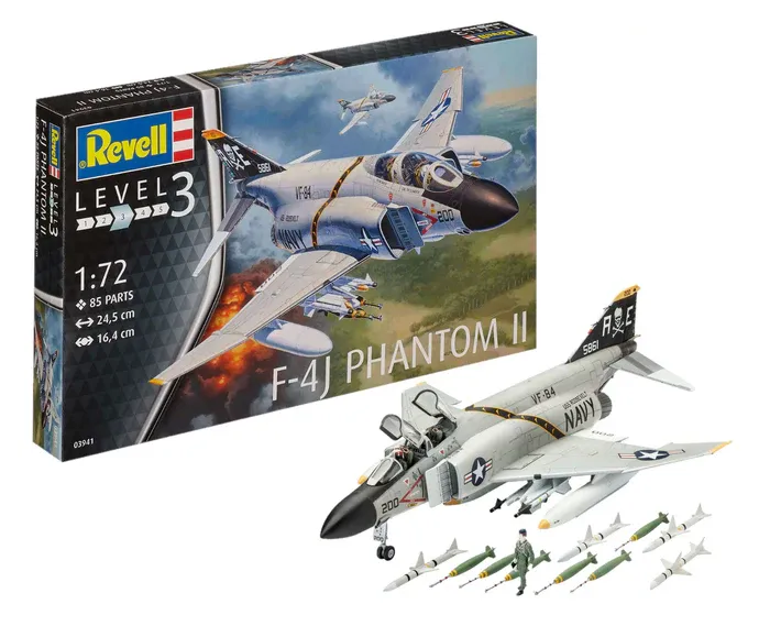 Revell F-4J Pahntom Modell 1:72 - Bild 1