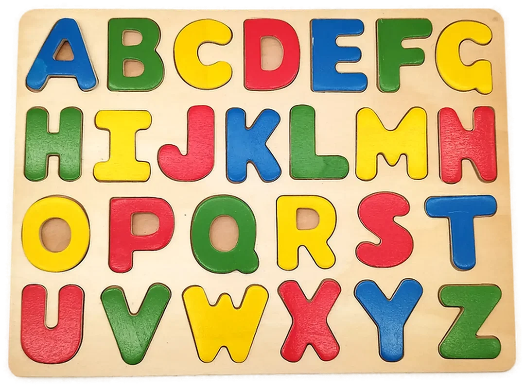 Holz-Alphabet Bunt | Spielerisch Lesenlernen - Bild 4