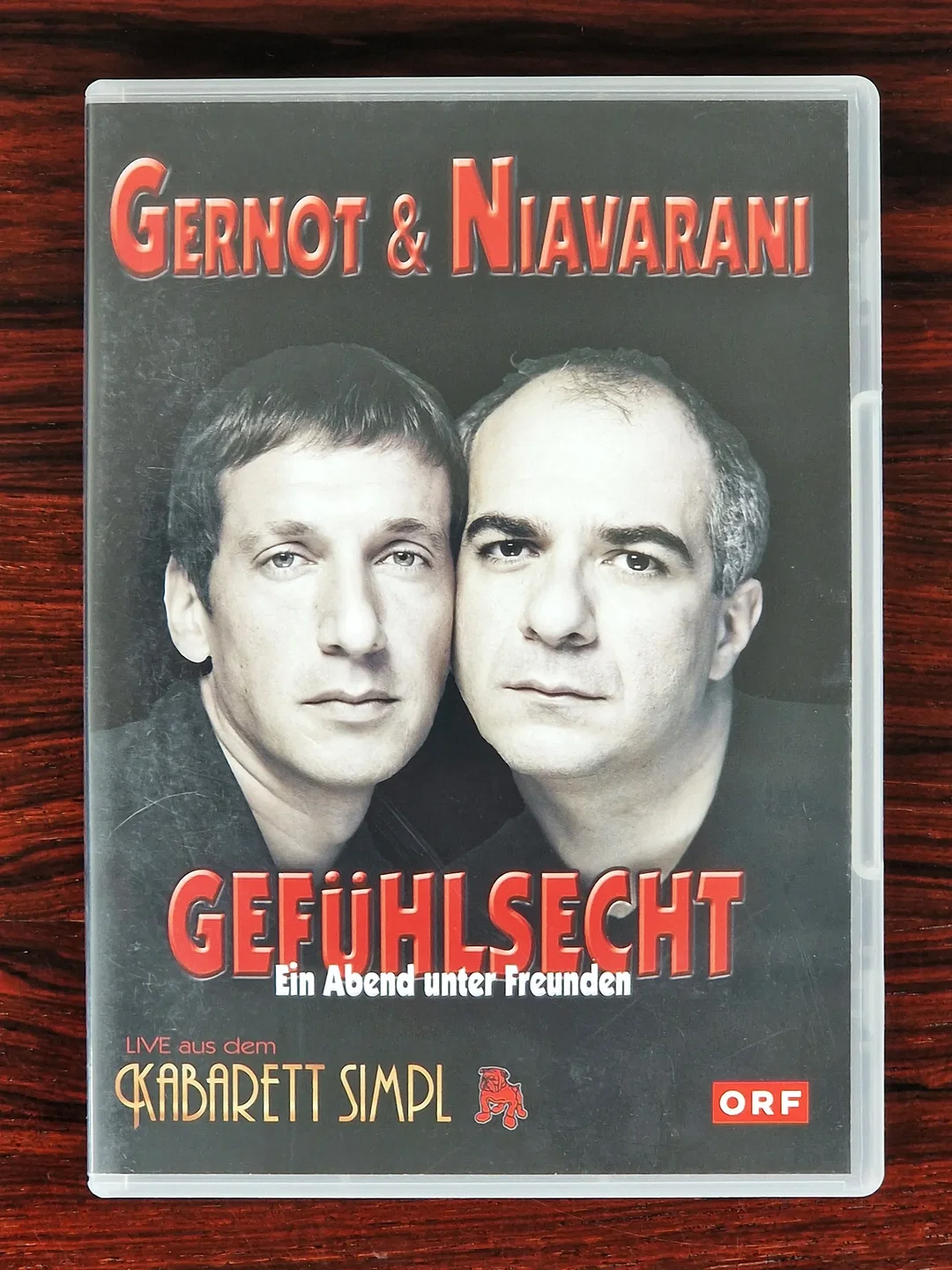 Gernot & Niavarani - Gefühlsecht - Ein Abend unter Freunden - Show - DVD - Bild 1