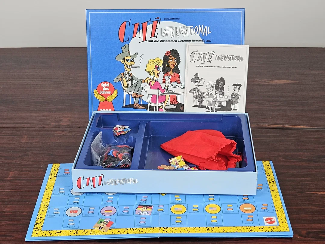 CAFE INTERNATIONAL - Gesellschaftsspiel - MATTEL – Bild 3