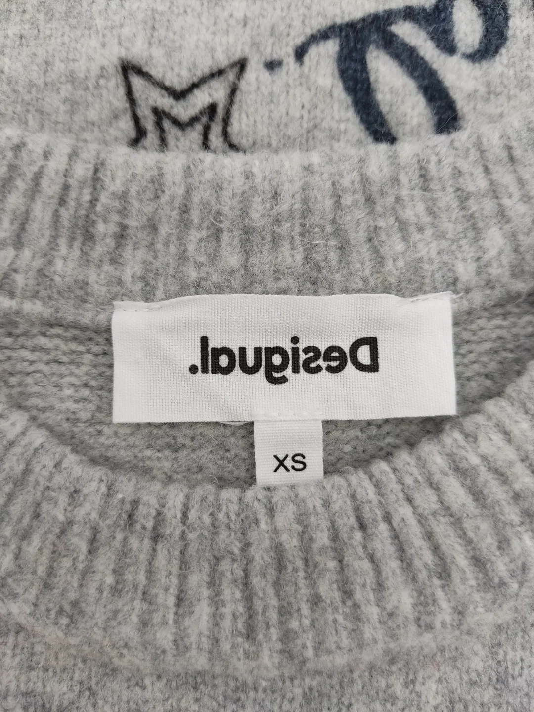 Desigual Damen Pullover grau Gr.XS – Bild 5