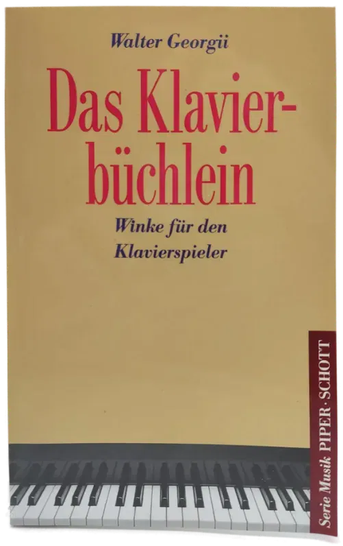 Das Klavierbüchlein - Walter Georgii - Bild 2