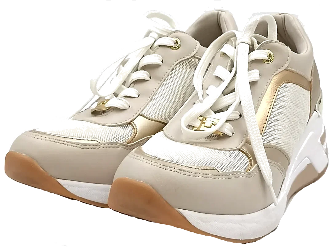 Tom Tailor Damensneaker beige/weiß Gr. 41 – Bild 1