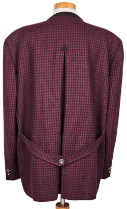 Styrian Lady Damen Trachtenjacke, rot/schwarz - Gr. XXXL  - Bild 3