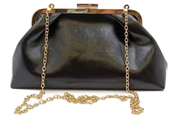 Wittchen Damenclutch Leder schwarz - Bild 3