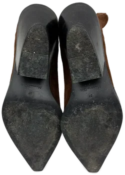 Massimo Dutti Damen Stiefel braun Gr. 37 - Bild 7