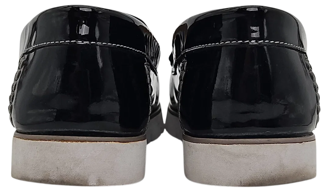 GEOX Respira Damen Mokassins, schwarz - Gr. 39 – Bild 4