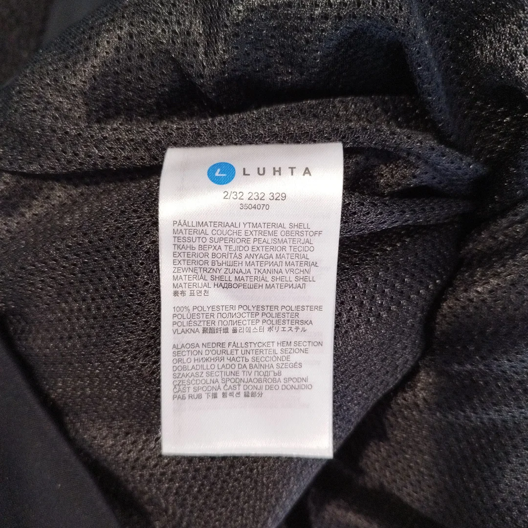 Lutha Iskoinen, Fleece Hoodie, schwarz, Gr. L  – Bild 5